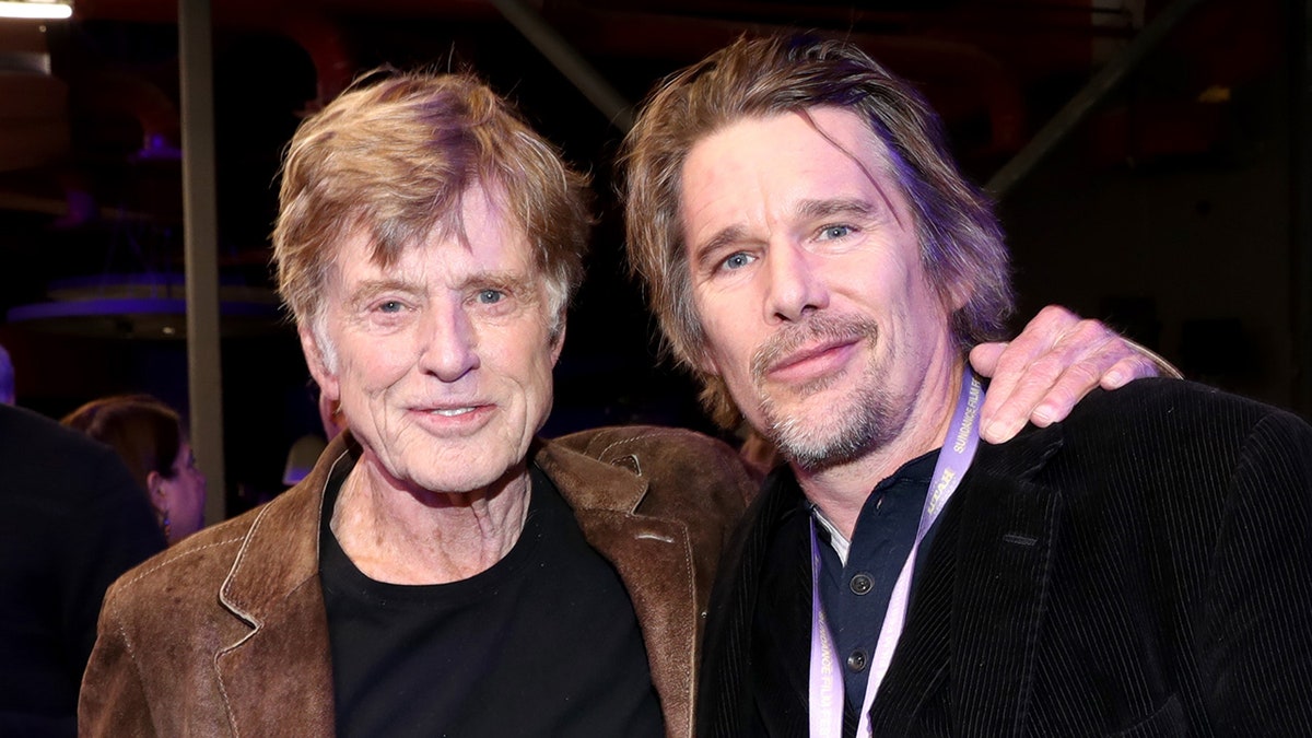 Robert Redford and Ethan Hawke