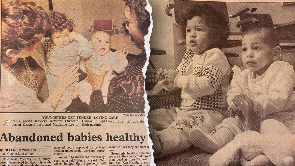 Elizabeth Ramos, then-14 months old, and Jasmin Ramos, then-2 months old, were abandoned in a California park restroom days after their mother's body was found.