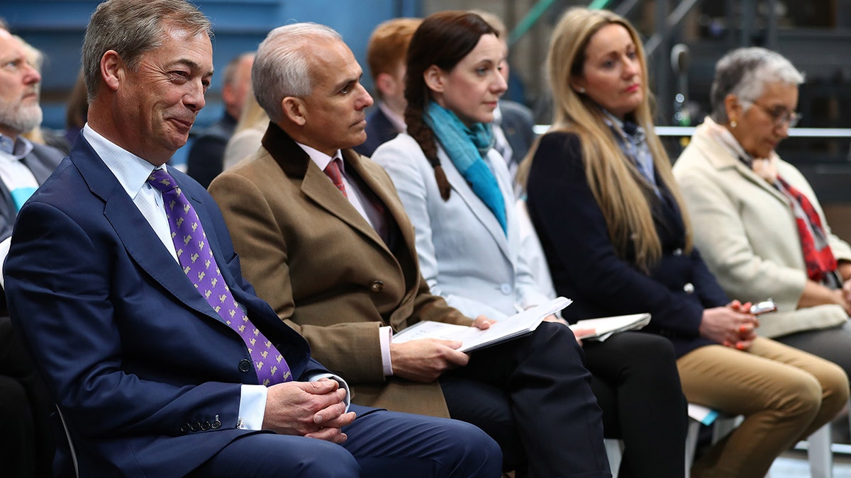 Nigel Farage and Ben Habib