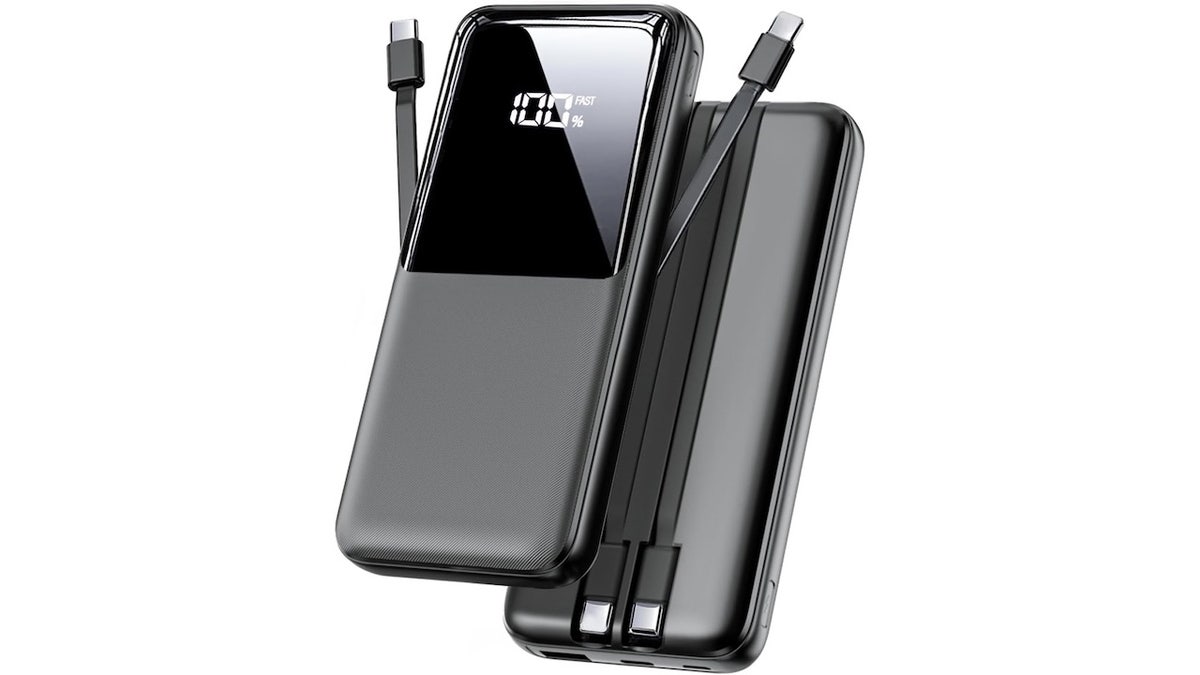 An ultra-portable power bank means you can charge your devices anywhere. 