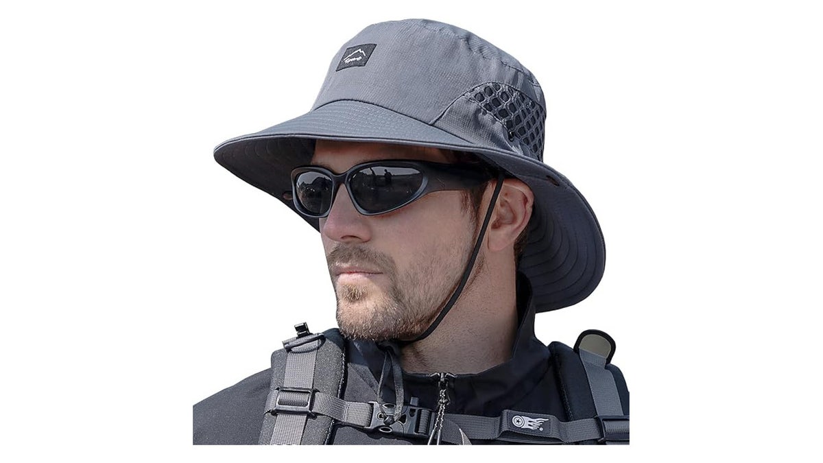 Stay cool and keep the sun out of your eyes with a good hat. 