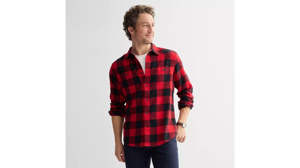 This wardrobe staple is known for its comfortable feel and classic style.