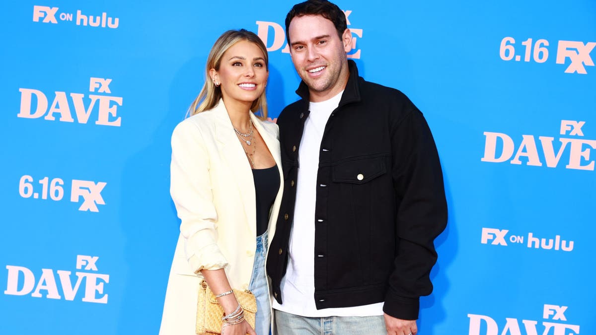 Scooter Braun and ex-wife Yael Cohen in 2021.