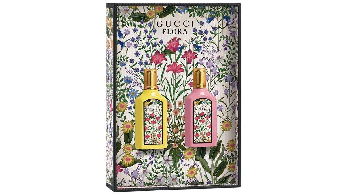 Give her Gucci’s Flora Gorgeous fragrance duo instead of flowers.