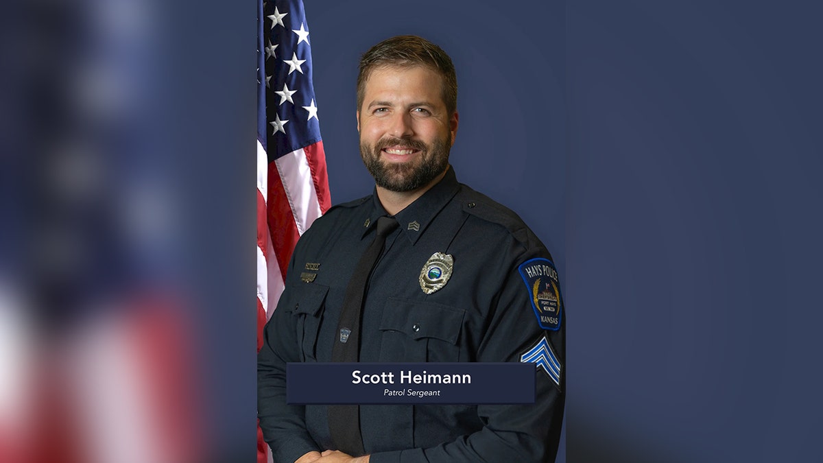 Sergeant Scott Heimann of the Hays Police Department in Kansas.