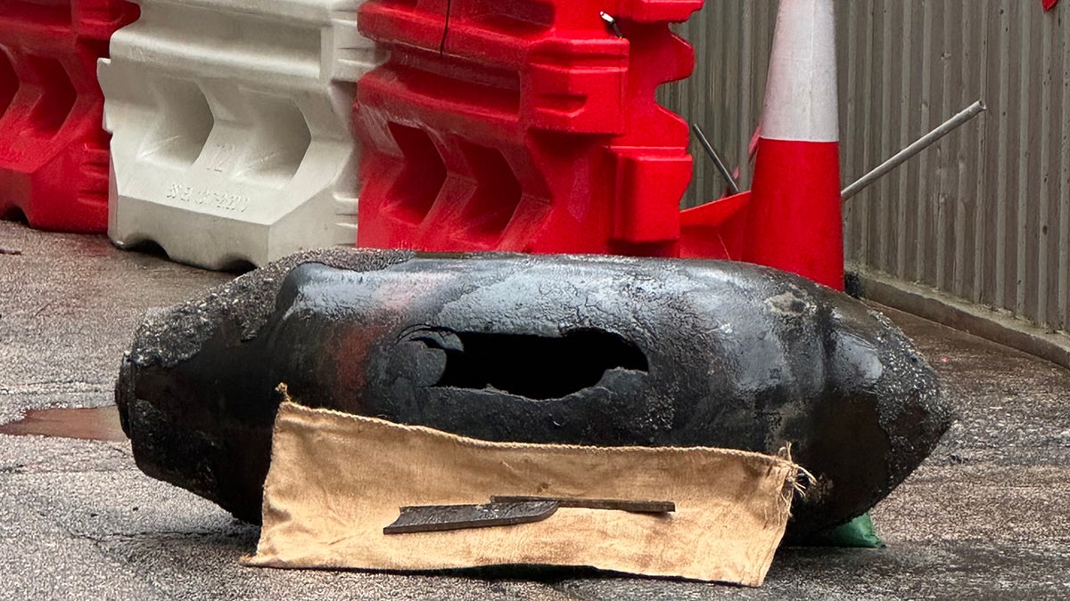Bombs found on a construction site