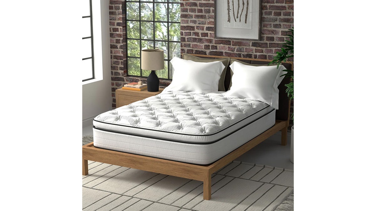 Update to a hybrid mattress for better comfort and support.