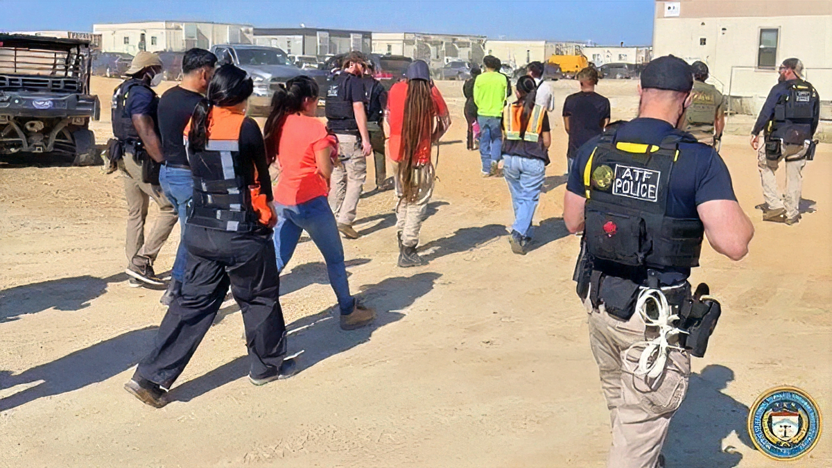 Immigrants raid at a Georgia facility