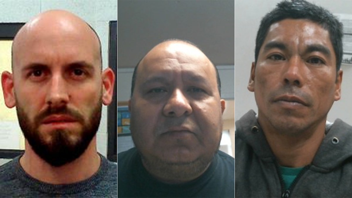 Detainees Kuca, Saravia and Alvarado