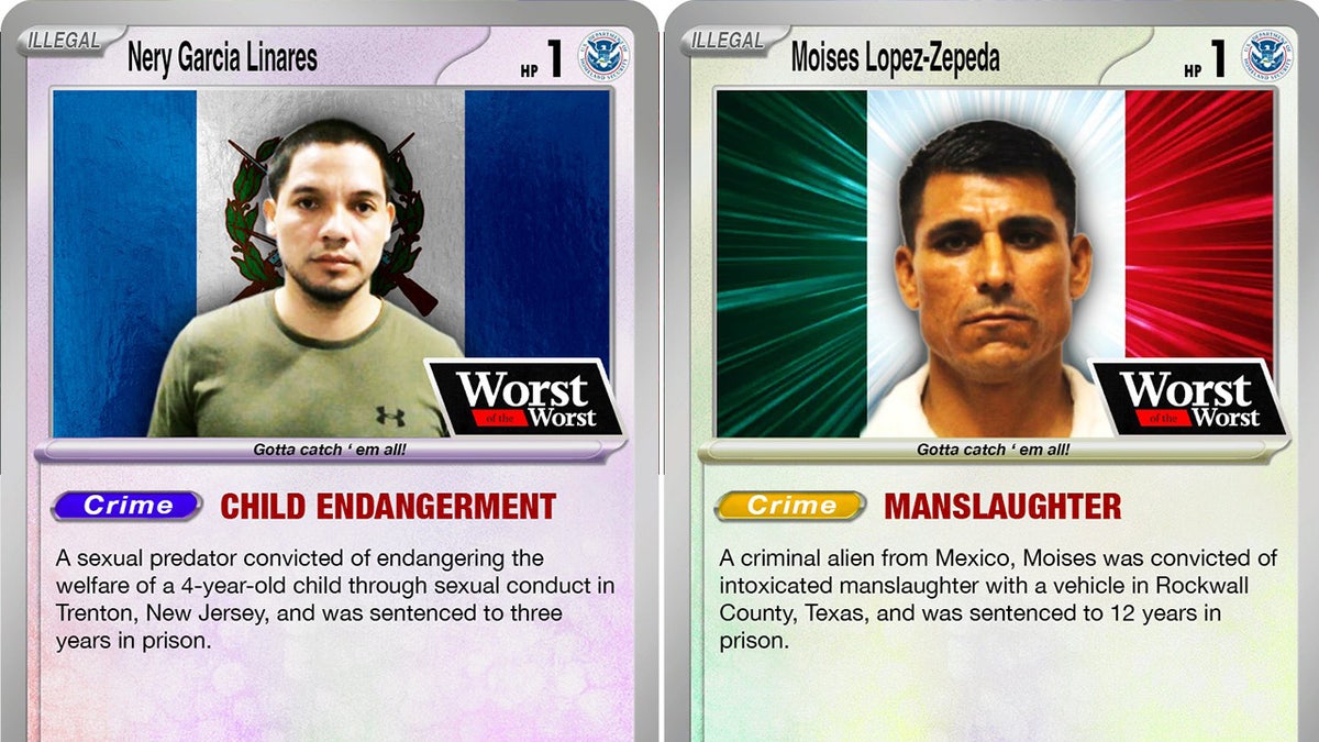 ICE arrests featured in Pokémon-style cards