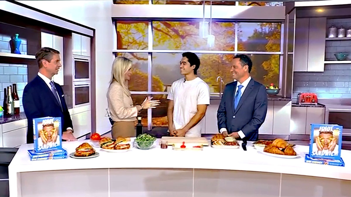 Culinary content producer Owen Han recreates an 'idiot sandwich' inspired by the viral Ramsay clip on 'Fox & Friends.'