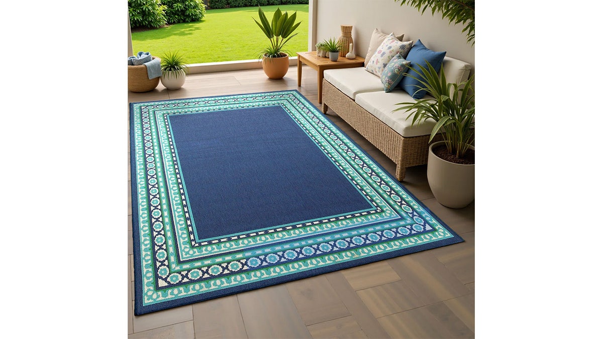 Add a pop of color to your outdoor patio.
