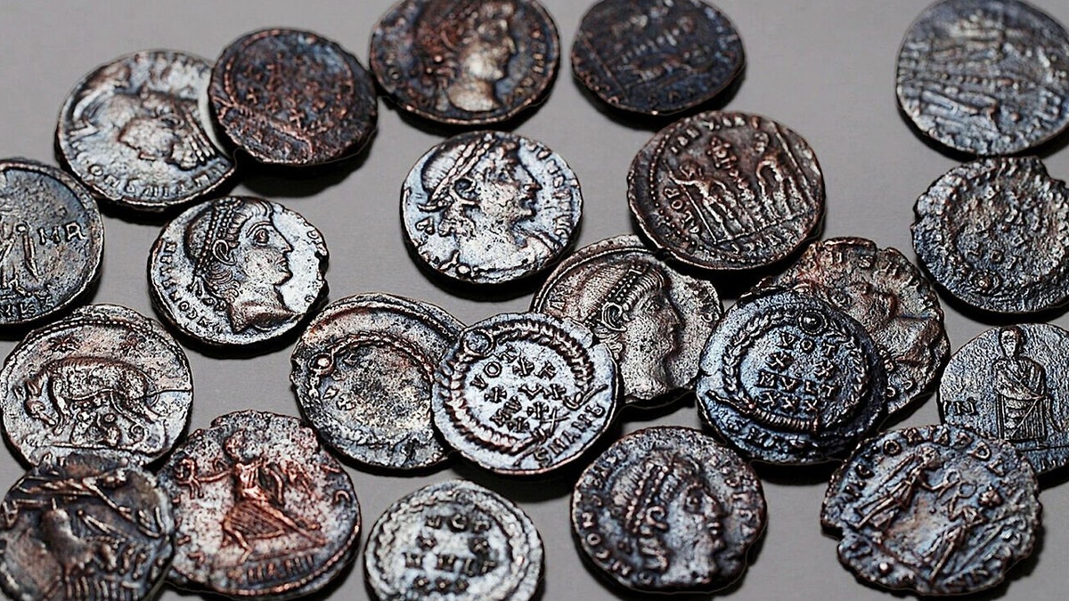 Ancient coins from Jewish revolt