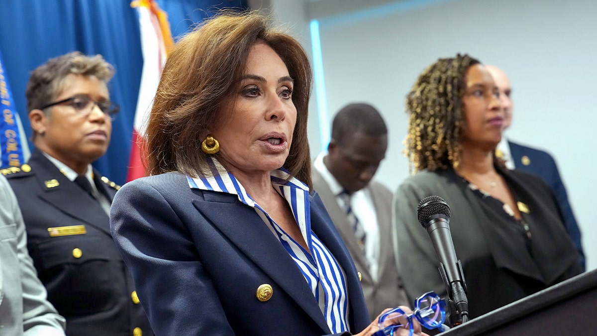 U.S. Attorney Jeanine Pirro speaks on September 5, 2025