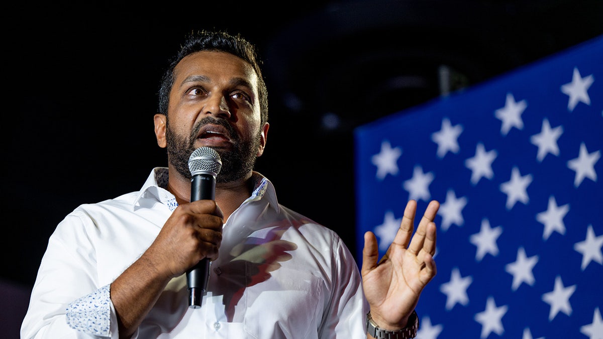 Kash Patel speaking