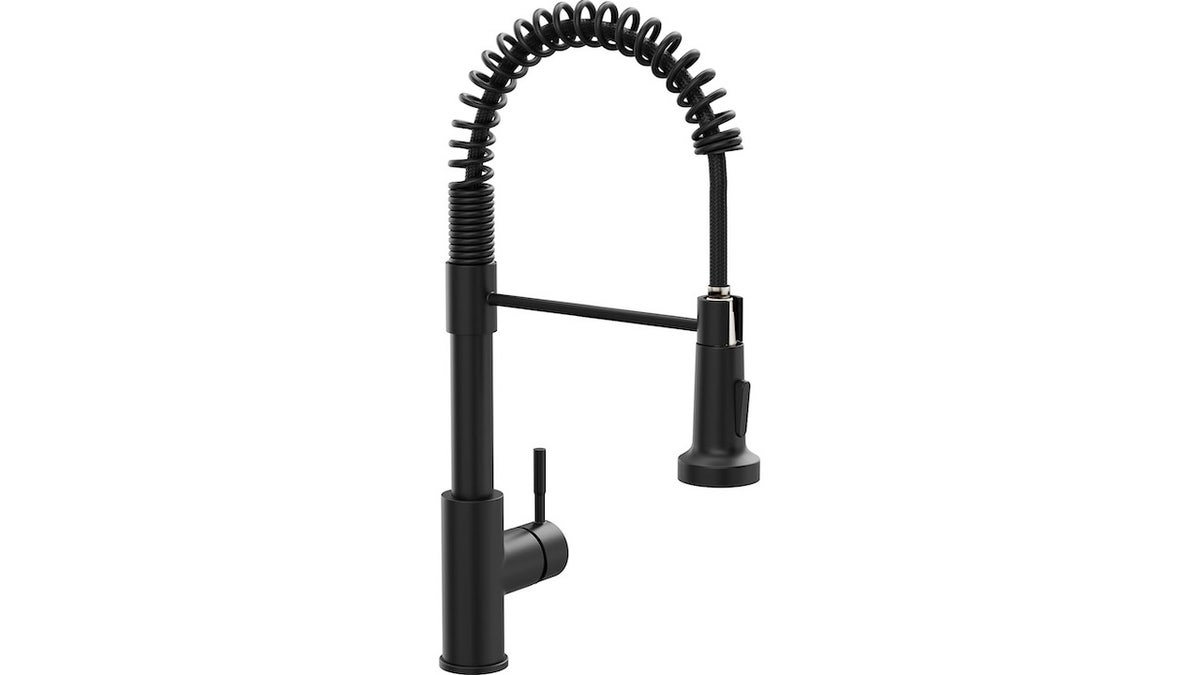 Make your life easier by installing a pull-down faucet.