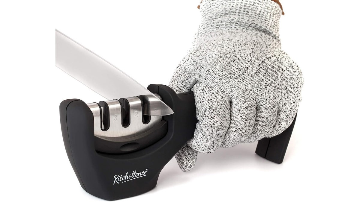 Extend the life of your knives with this sharpener.