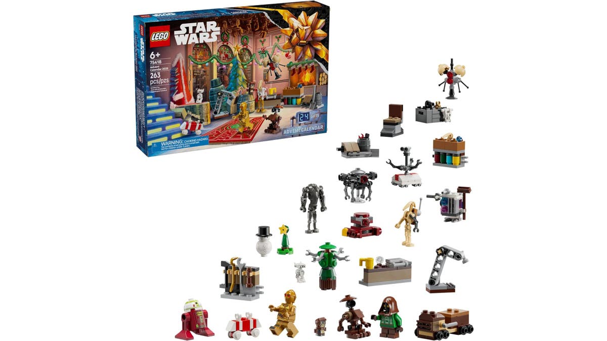 Fans of Star Wars will love this Advent calendar.