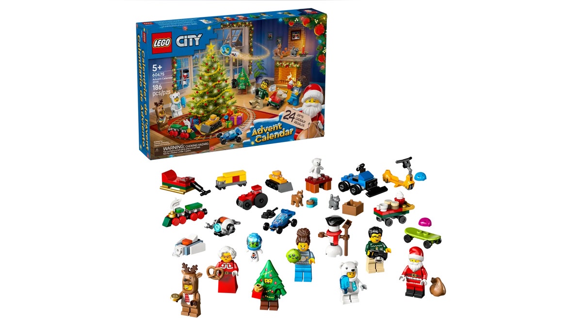Build a Lego City with this calendar.