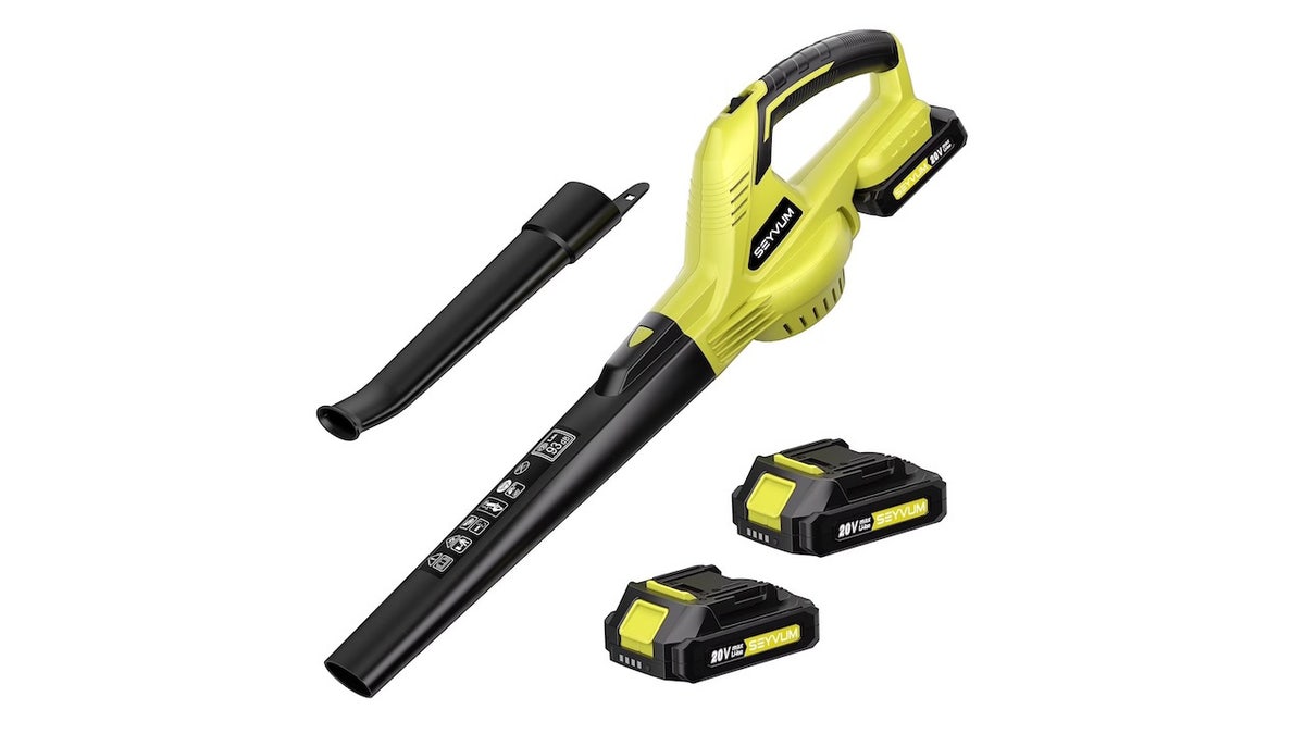 Run this leaf blower for up to 40 minutes on a full charge.?