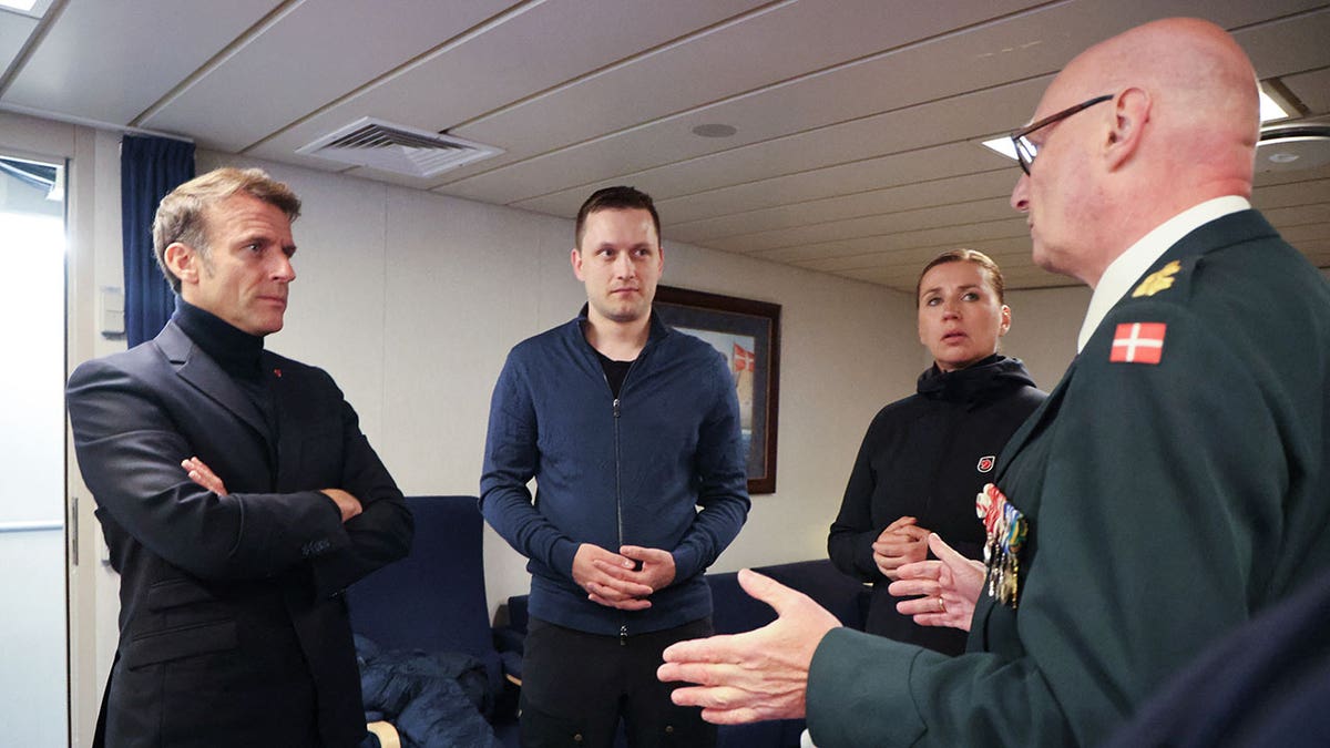 Macron visits Greenland