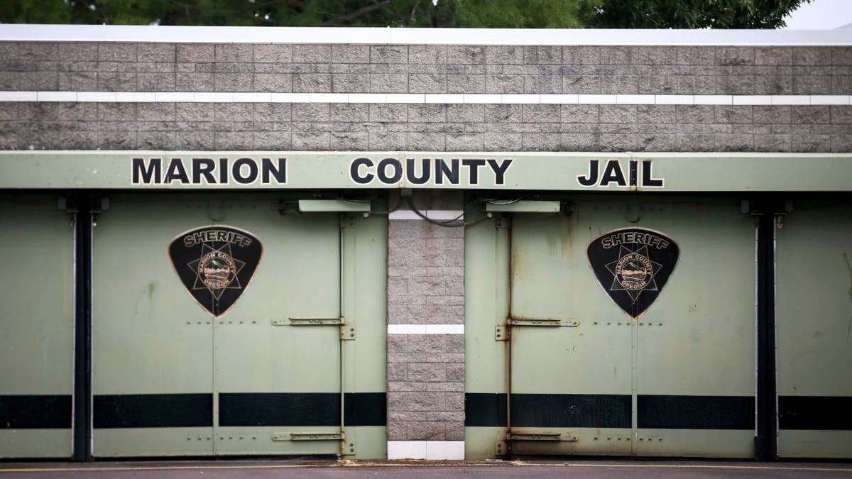 Exterior of Marion County Jail building.