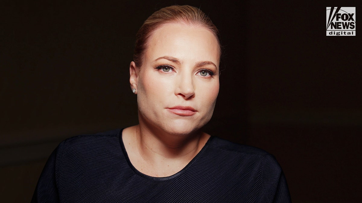 Meghan McCain speaks during an interview