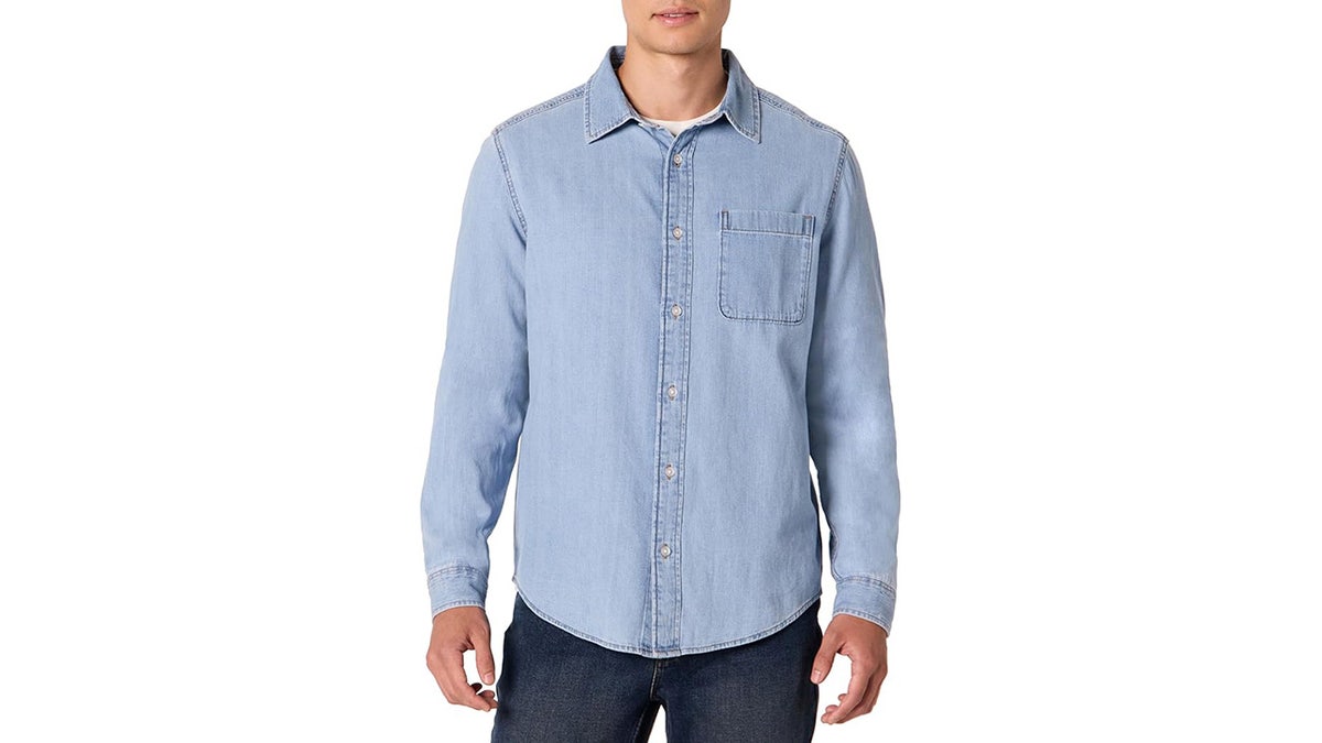 Get a durable button-down in a variety of washes.