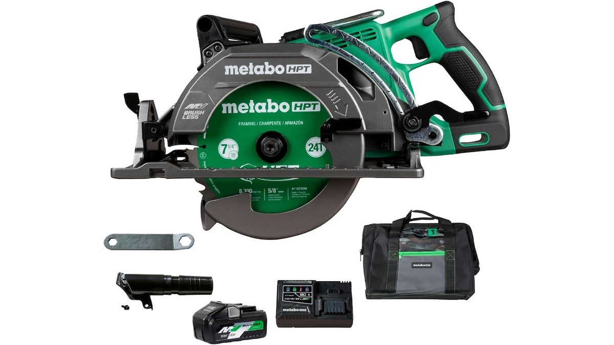 Metabo makes an easy-to-use circular saw that’s lightweight and cordless.