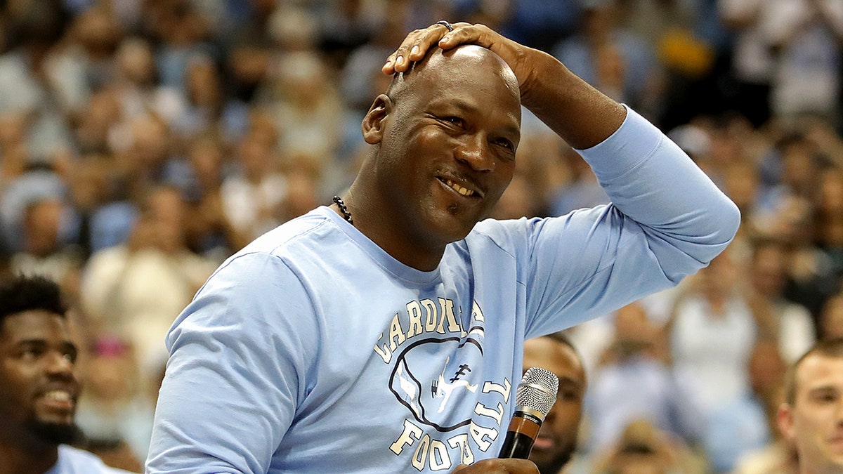 Michael Jordan speaks