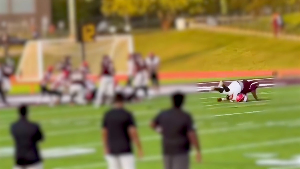 A Michigan high school football player ignites a firestorm
