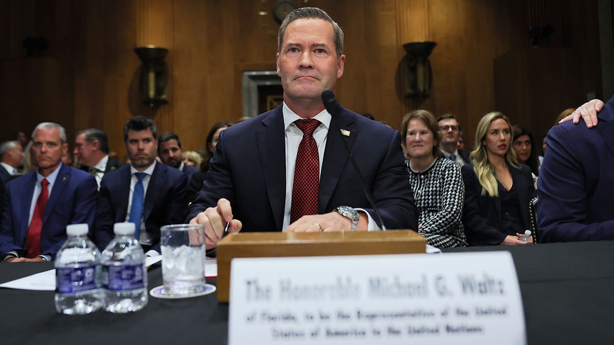 U.S. ambassador to the United Nations Mike Waltz