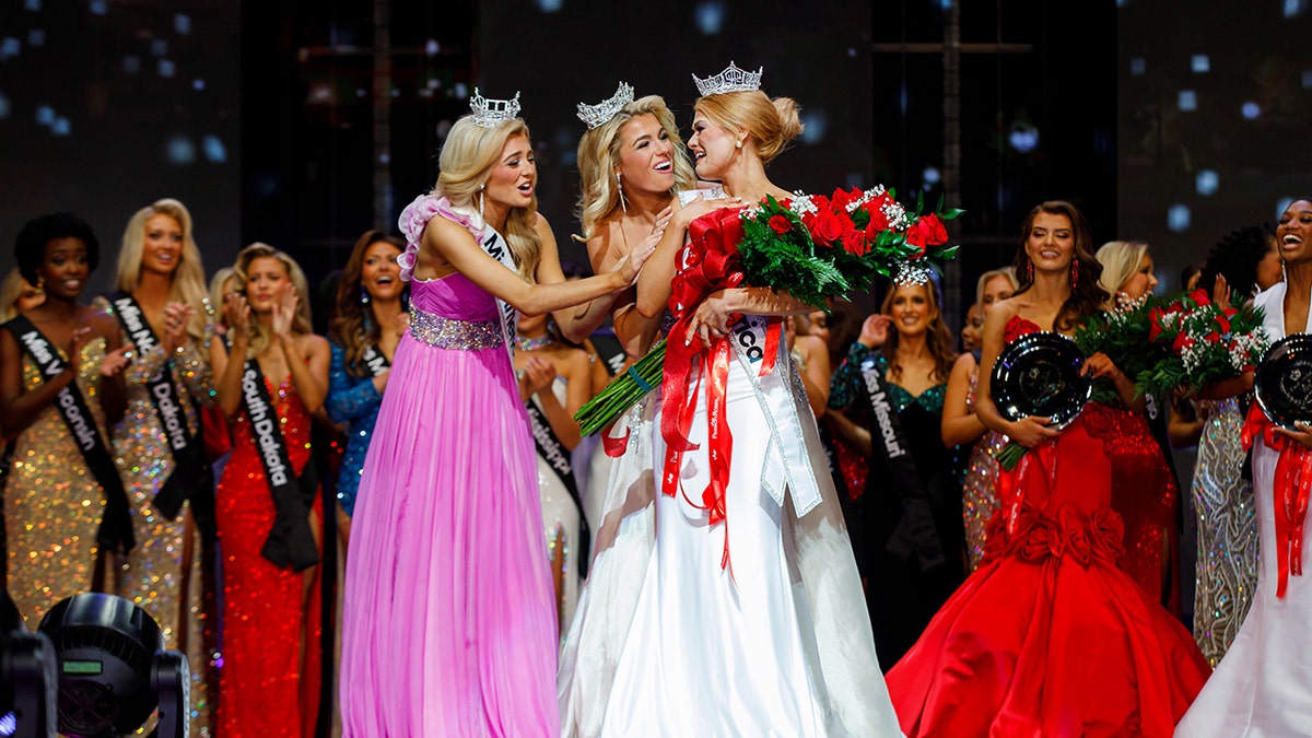 Miss America looking proud after she was crowned.