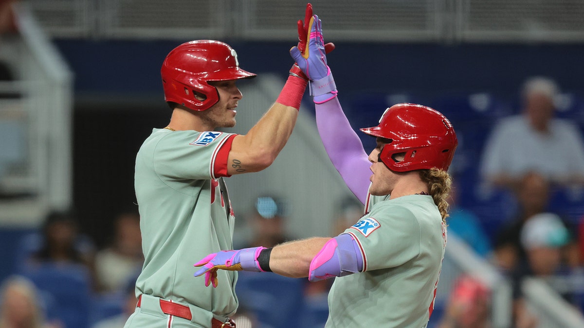 Harrison Bader and Max Kepler