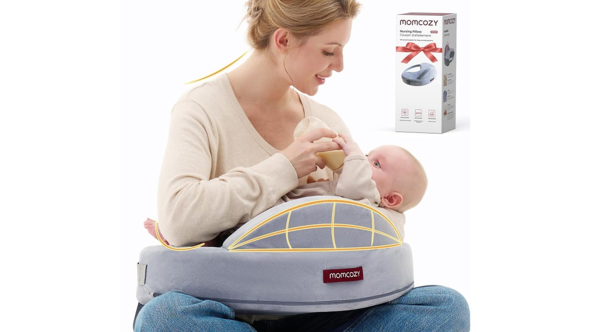 Keep comfortable while nursing.