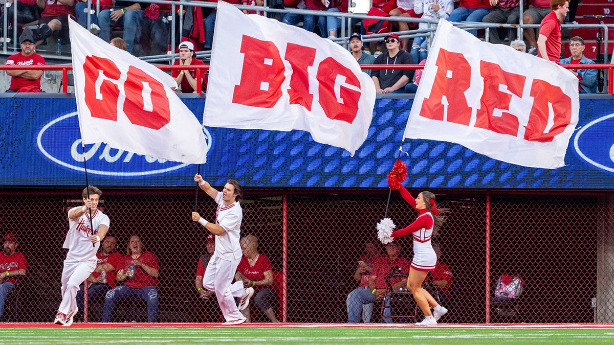 Nebraska cheerleader