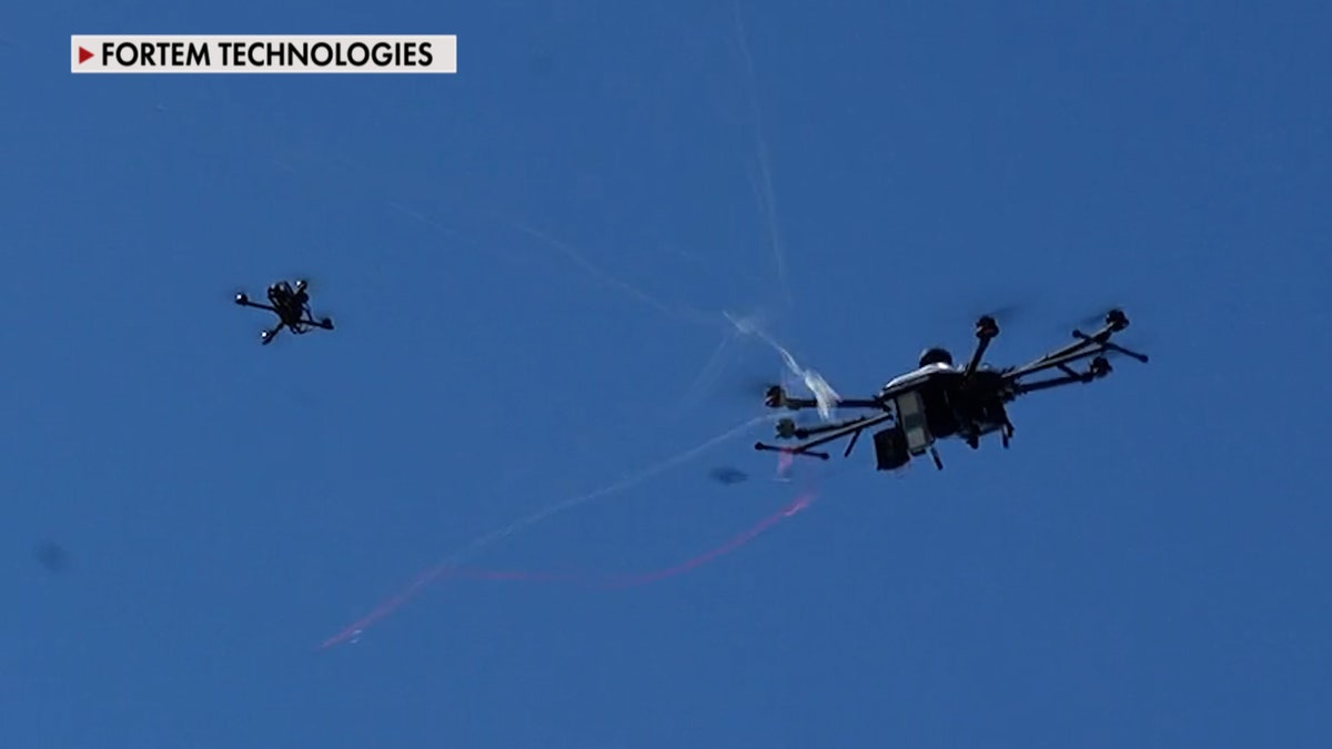 Net-based counter drone system