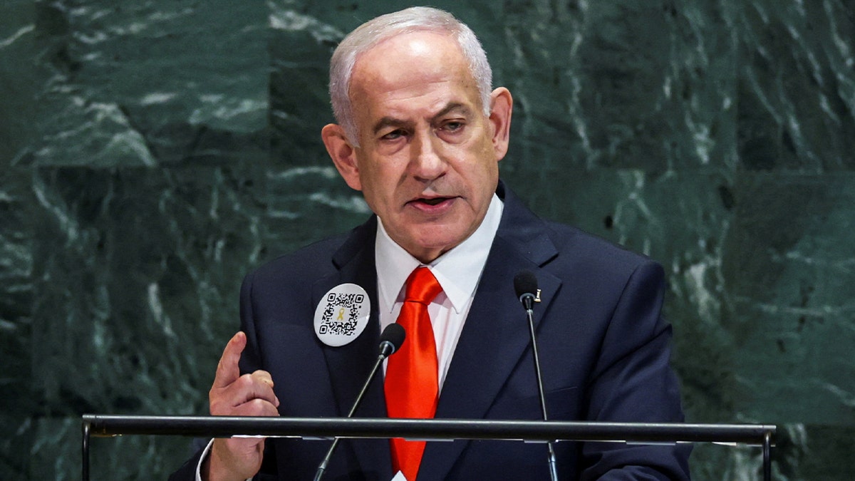 Netanyahu addresses the UN