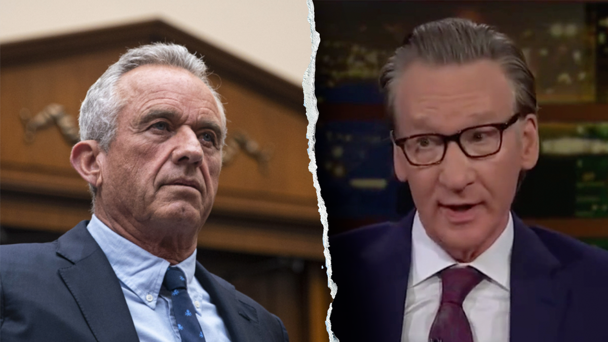 RFK Jr. and Bill Maher split