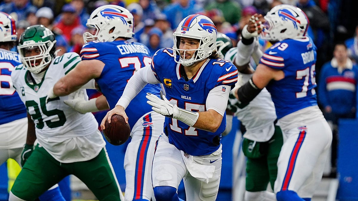 Josh Allen vs Jets in 2024