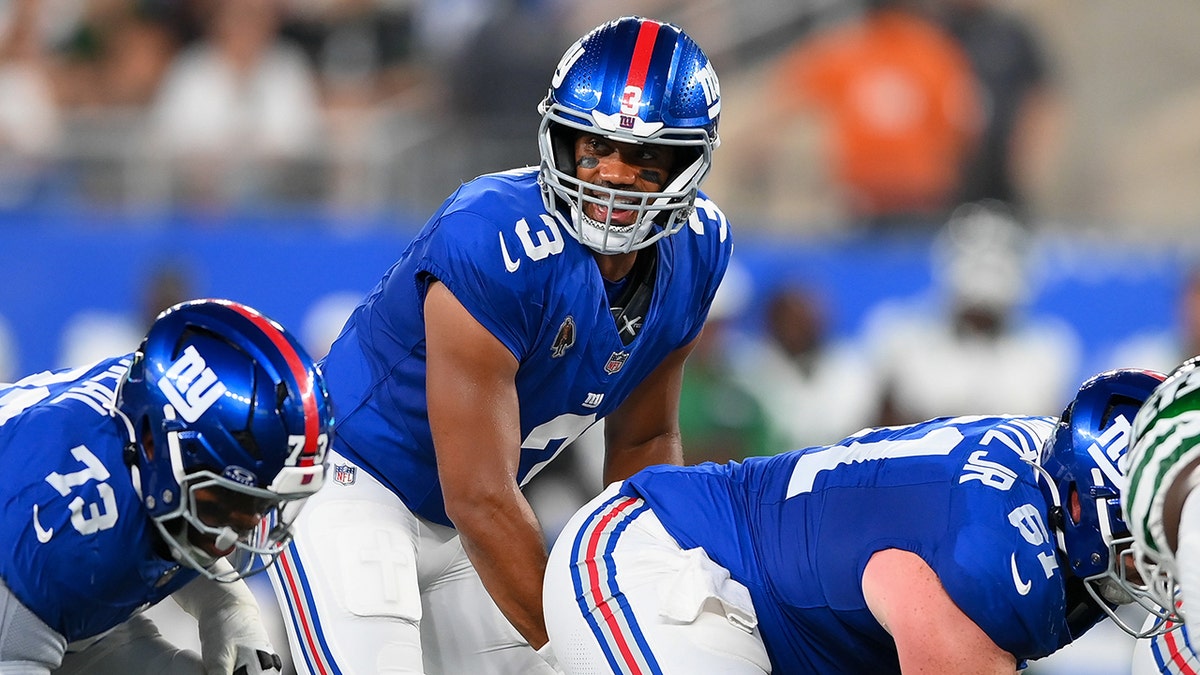 Russell Wilson under center