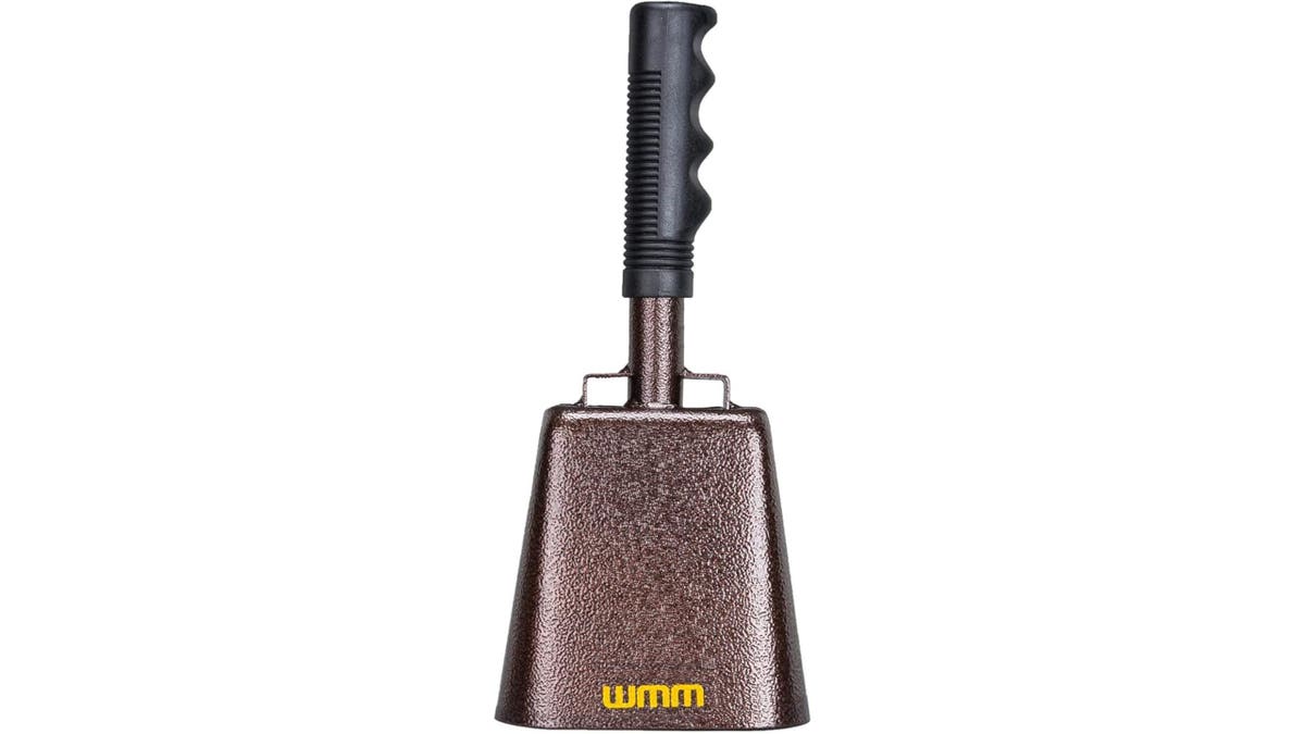 Cheer on with a cowbell.