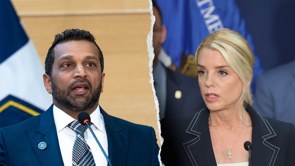 Kash Patel and Pam Bondi
