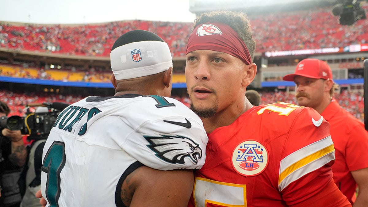 Patrick Mahomes and Jalen