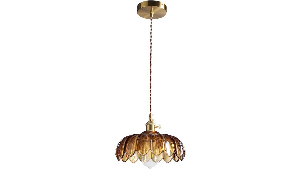 Pendant lights give your home an elegant look. 