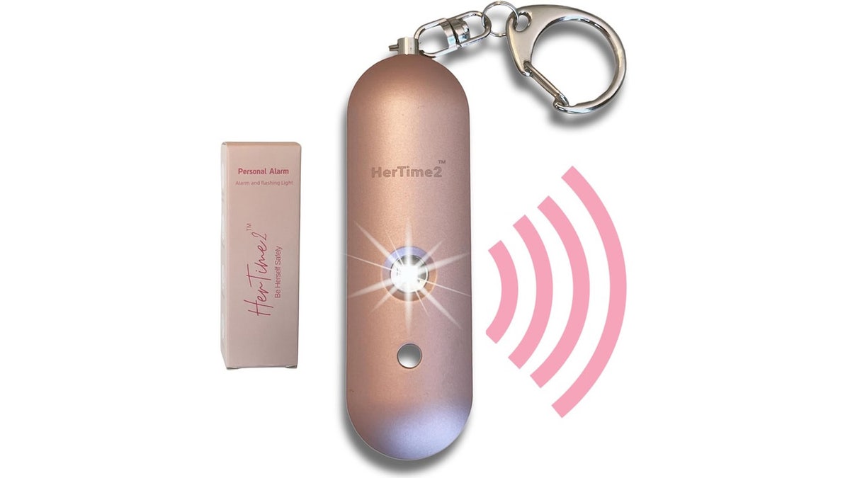 These alarms are loud and come with flashing strobe lights to keep you safe and scare away anyone trying to harm you. 