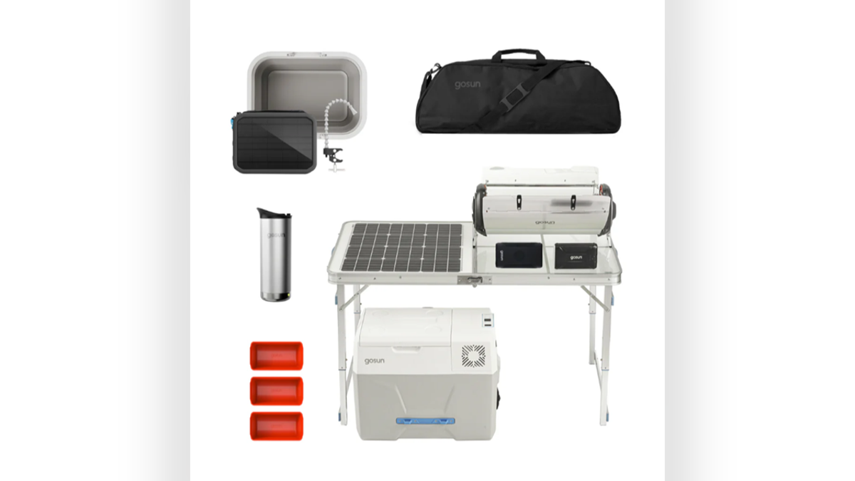 Power your whole kitchen with this solar-powered setup.