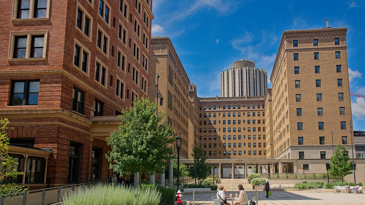 The University of Pittsburgh campus