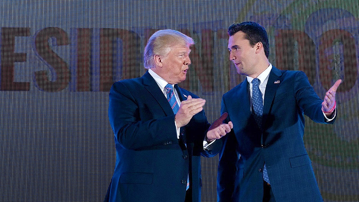 Charlie Kirk and Donald Trump