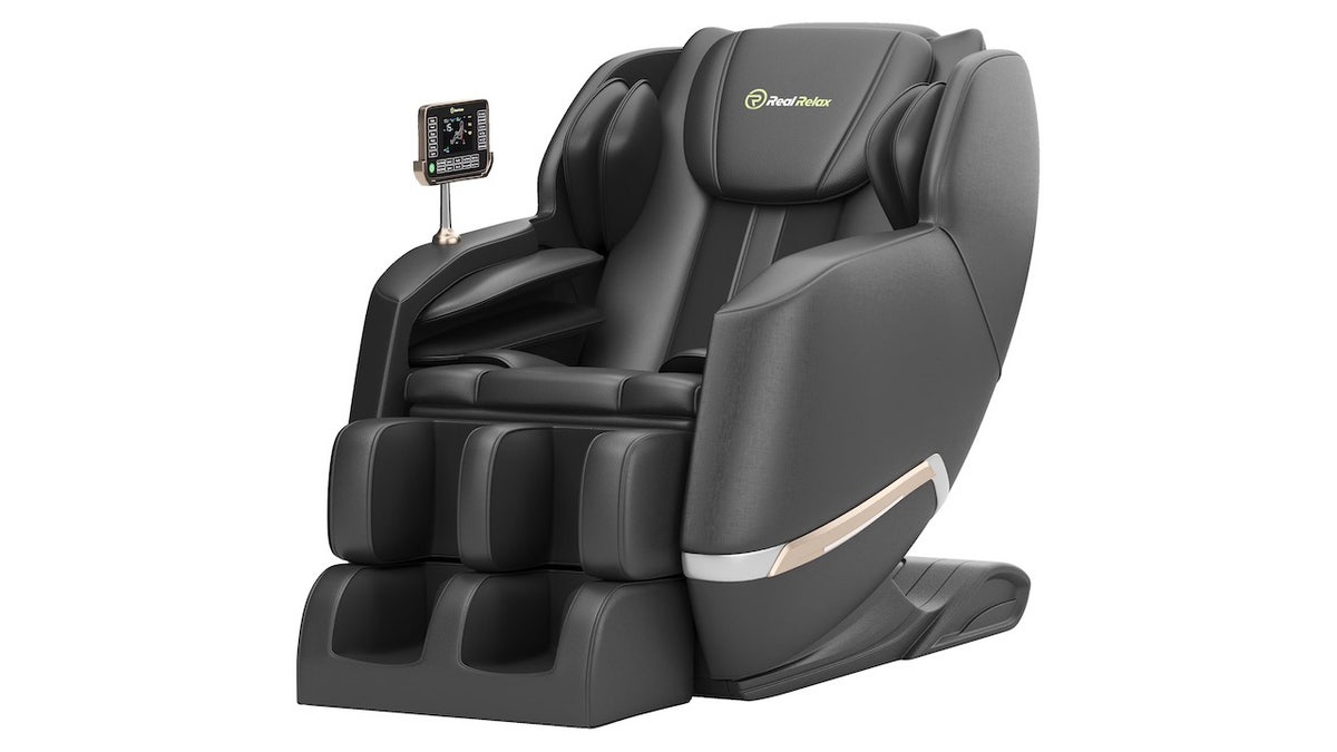 Relax in a fully heated, massage recliner.